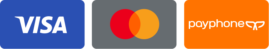 Pago WooRestaurante Plan Anual con PayPhone, tarjetas de crédito y débito